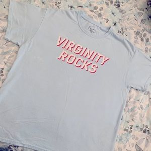 Virginity Rocks shirt